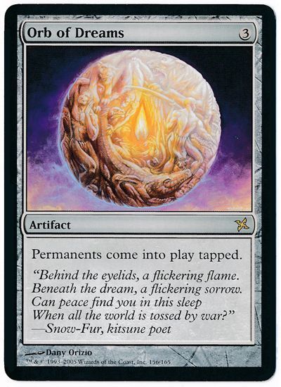 Mtg 夢の宝珠 Orb Of Dreams 英語版 Bok レア の通販 カーナベル
