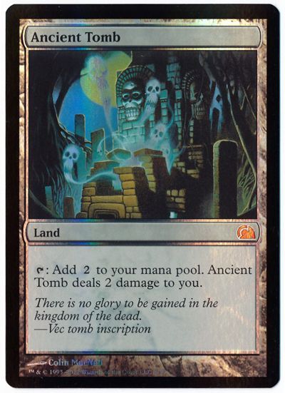 MTG 古えの墳墓 Ancient tomb 英語 TMP 4枚セット