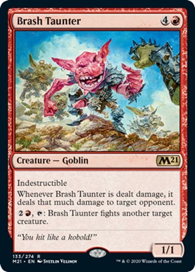 無作法な挑発者 Brash Taunter 英語版 レア M21 マジック ザ ギャザリング通販カーナベル 無作法な挑発者 Brash Taunter 英語版 レア M21 マジック ザ ギャザリング通販カーナベル