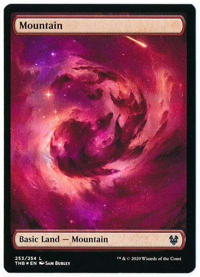 山 Mountain 英語版 Thb Foil 限定カード や マジック ザ ギャザリング通販カーナベル