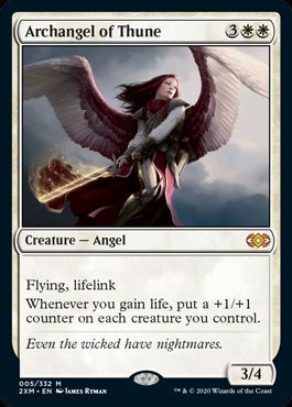 MTG テューンの大天使　foil 英語 MTG】 テューンの大天使/Archangel of Thune (英語版) 2XM/神話