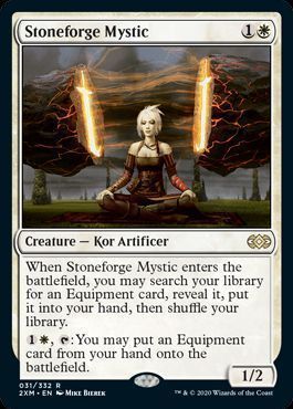 使い勝手の良い 石鍛冶の神秘家/Stoneforge MTG】 Mystic(英語版) の 2XM/レア マジック：ザ・ギャザリング