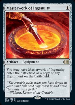 Masterwork Rarity Mtg 【MTG】 創意工夫の傑作/Masterwork of Ingenuity(英語版) 2XM/レア の通販 - カーナベル