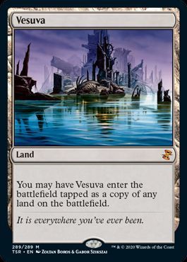 MTG】 ヴェズーヴァ/Vesuva(英語版) TSR/神話 の通販 - カーナベル