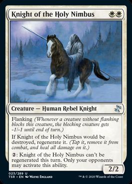 Mtg 聖なる後光の騎士 Knight Of The Holy Nimbus 英語版 アンコモン の買取 査定価格 カーナベル