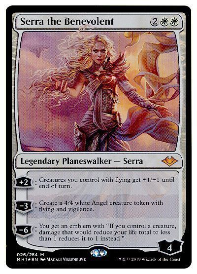 期間限定特価】 MTG慈悲深きセラfoil 英語版 マジック:ザ