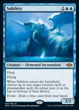 日本全国送料無料商品 特集 MTG】 緻密/Subtlety(英語版) MH2/神話 の通販 - カーナベル シングルカード