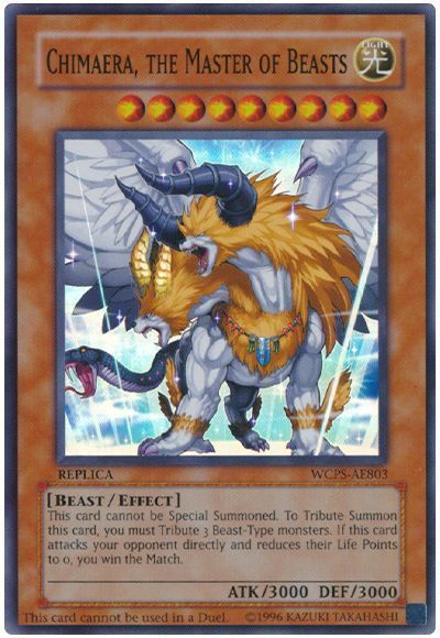 お気に入り Chimaera, 遊戯王】 the Beasts(開封済み of Master 遊戯王OCG デュエルモンスターズ