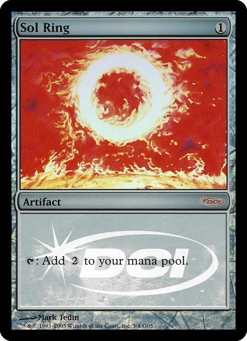 MTG】 太陽の指輪/Sol Ring(英語版)【ジャッジ褒章】 (プロモ) の
