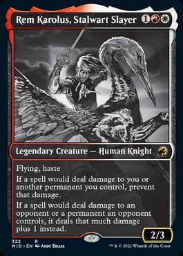MTG】 確固たる討伐者、レム・カロラス/Rem Karolus. Stalwart