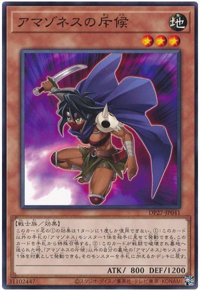 アマゾネスの斥候