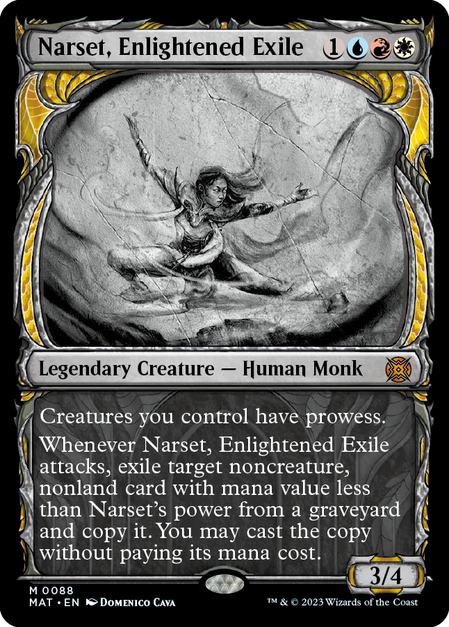 悟った喪失者、ナーセット/Narset, Enlightened Exile