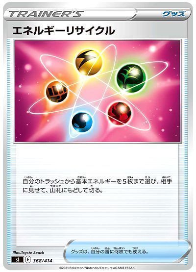エネルギーリサイクル