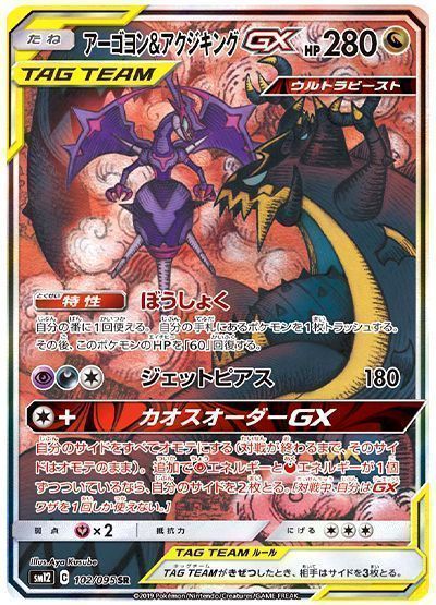 アーゴヨン＆アクジキングGX(スペシャルアート)