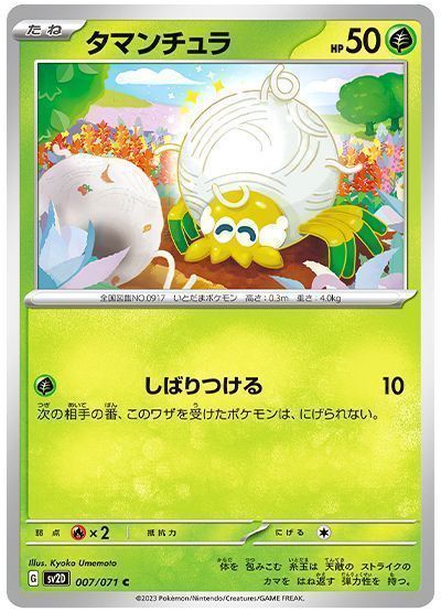 タマンチュラ(しばりつける)