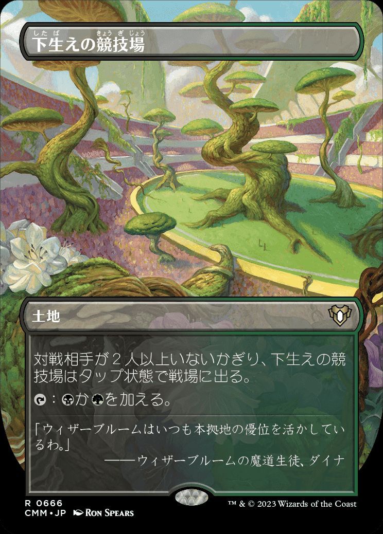 下生えの競技場