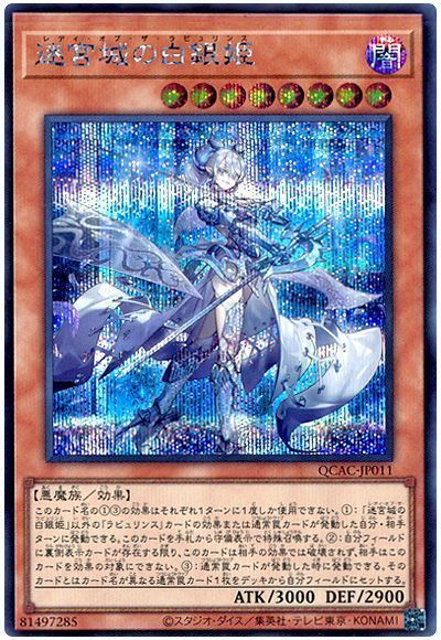 迷宮城の白銀姫(通常イラスト)