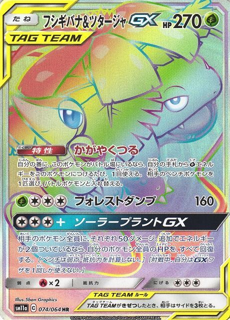 フシギバナ&ツタージャGX （ハイパーレア）【ポケモンカード高価