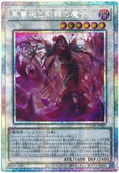 黒薔薇と荊棘の魔女
