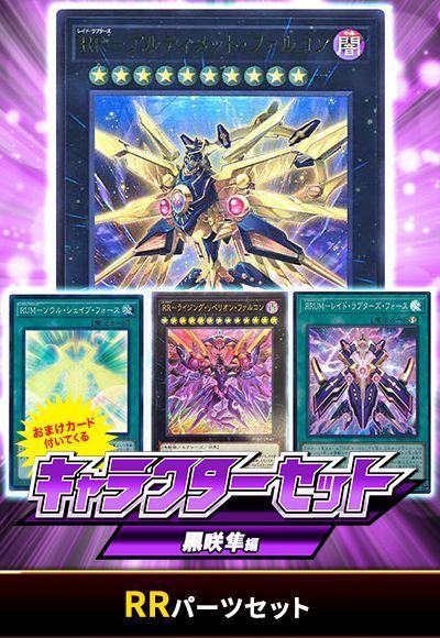 (黒咲隼)レイドラプターズパーツセット(おまけ付)