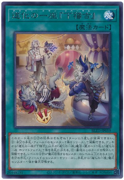 道化の一座『下稽古』