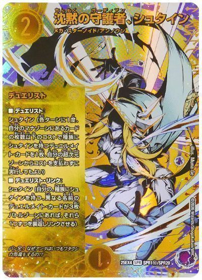 沈黙の守護者、シュタイン