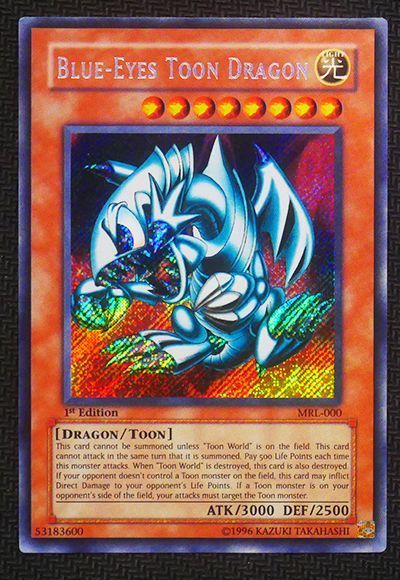 遊戯王】 【旧アジア】ブルーアイズトゥーンドラゴン シークレット