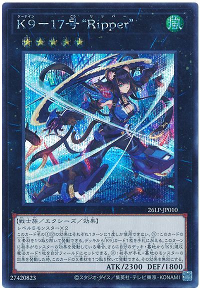 K9-17号 “Ripper”(ロゴなし)