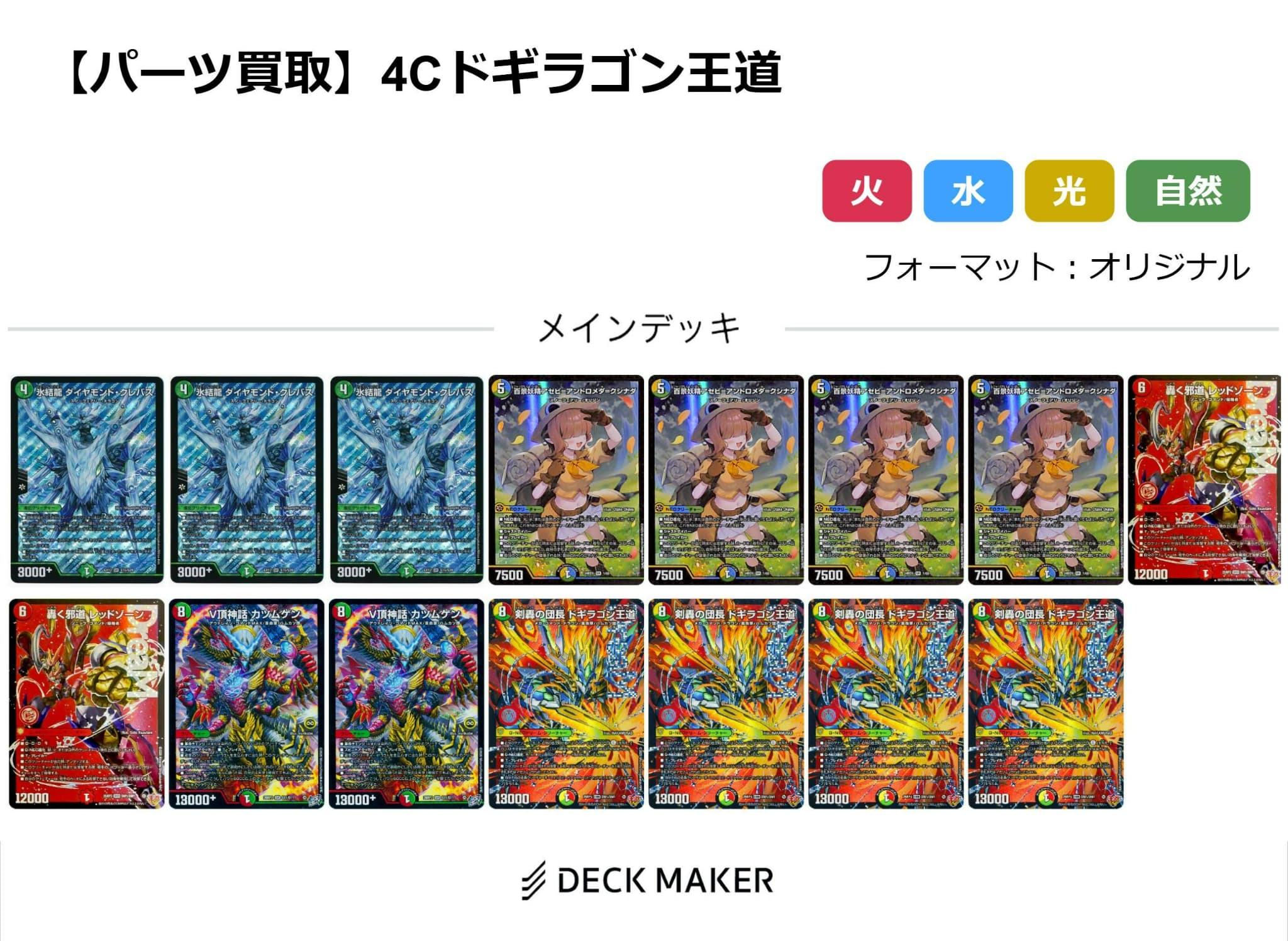 【パーツ買取】4Cドギラゴン王道