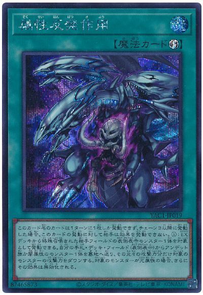 属性反発作用